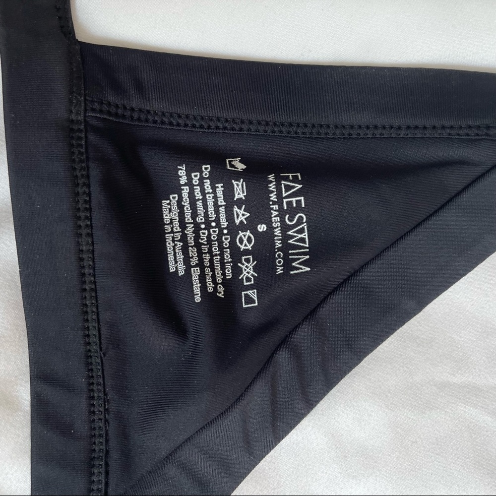 Fae house swim lais top onyx - Picture 7 of 9